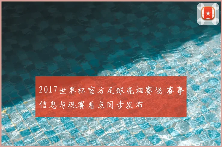 2017世界杯官方足球亮相赛场 赛事信息与观赛看点同步发布