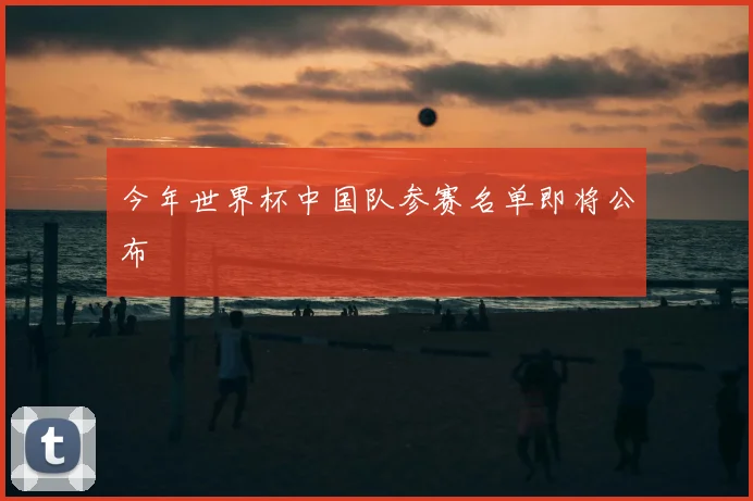 今年世界杯中国队参赛名单即将公布