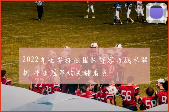2022年世界杯法国队阵容与战术解析 冲击冠军的关键看点